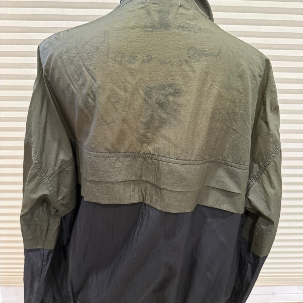 Olive and Black Track Jacket Women's - Picture 4 of 10
